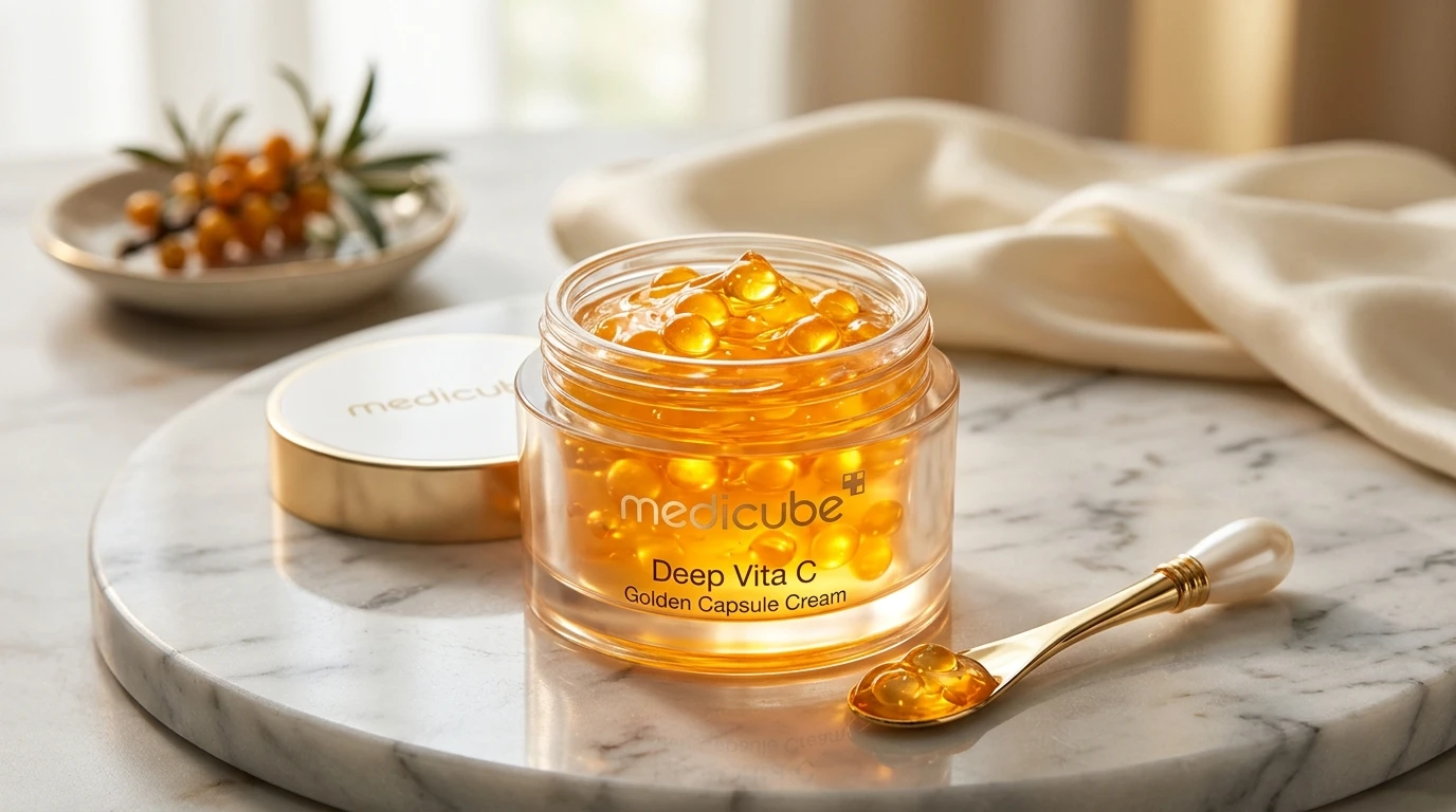 Medicube Deep Vita C Capsule Cream Aufhellung